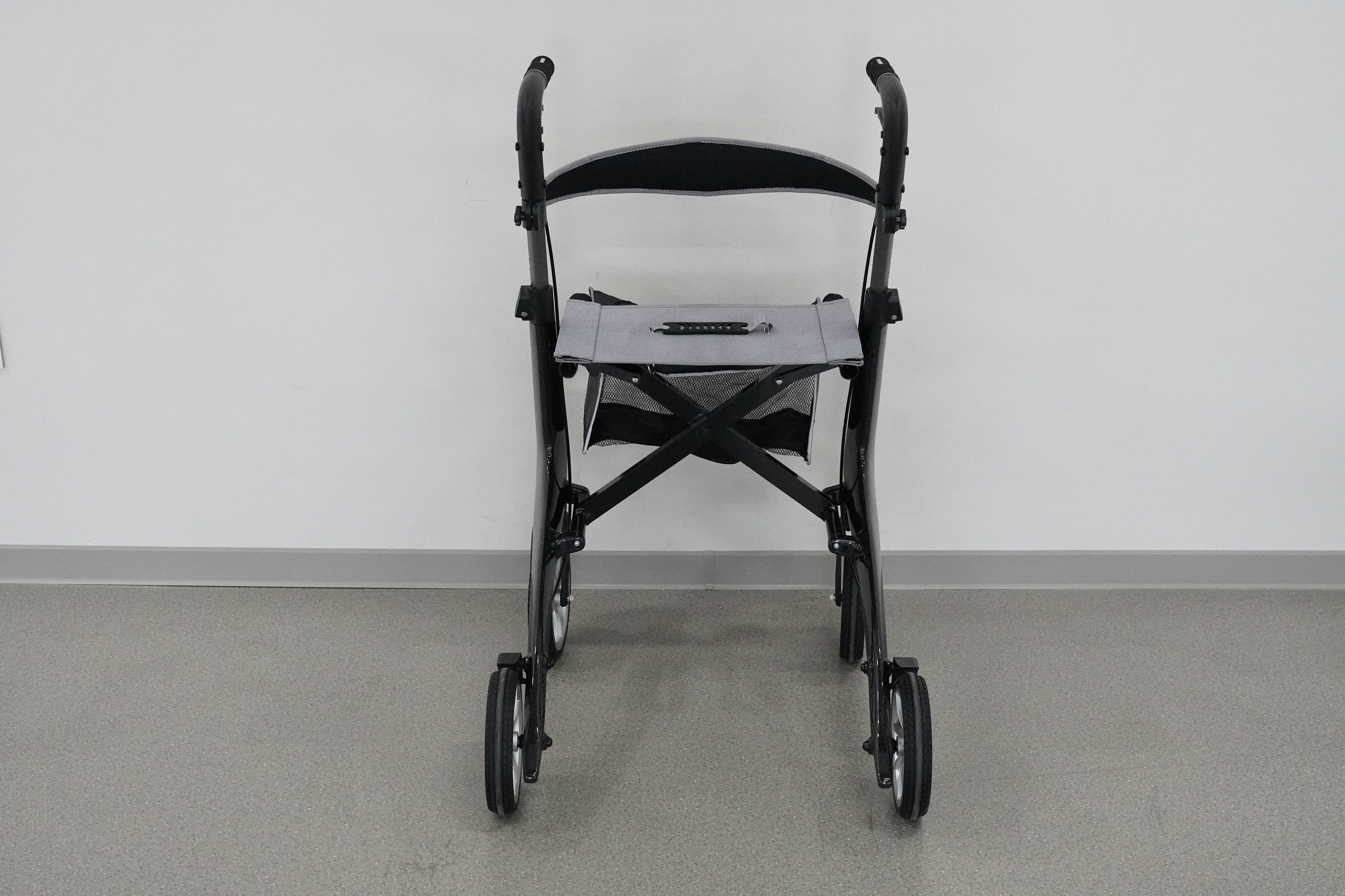 Best 4-Wheeled Folding Lightweight Walker for Seniors with Backrest | Premium Rollator for Senior Mobility