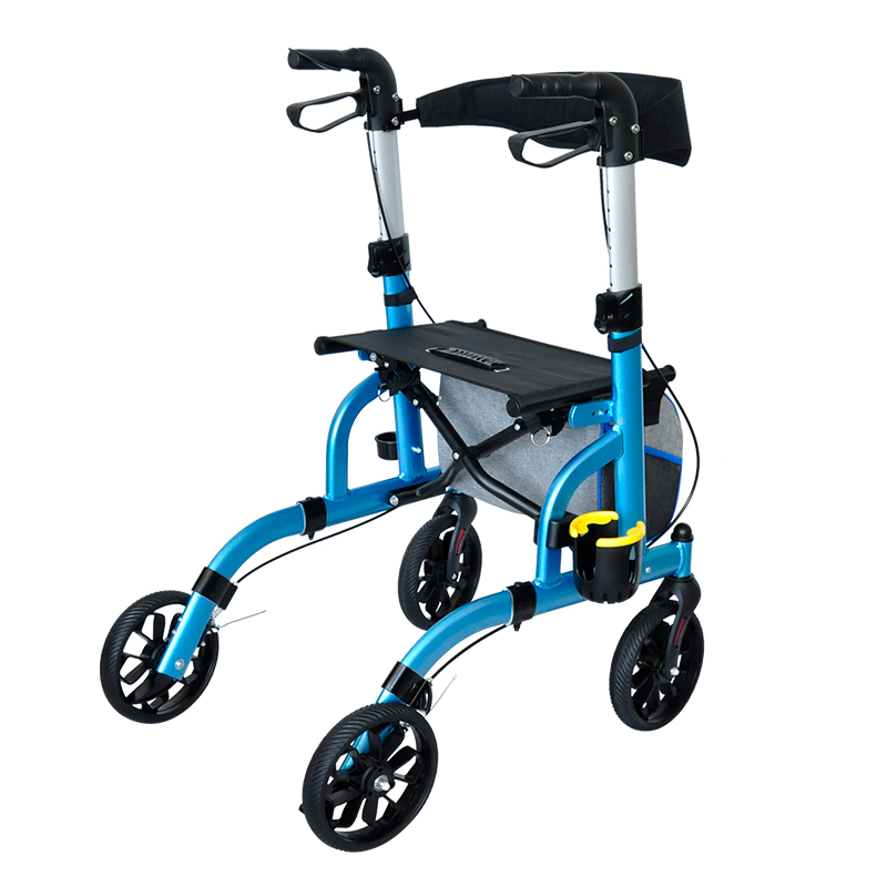 Custom OEM Rollator with Logo Printing and Tray for Home Use