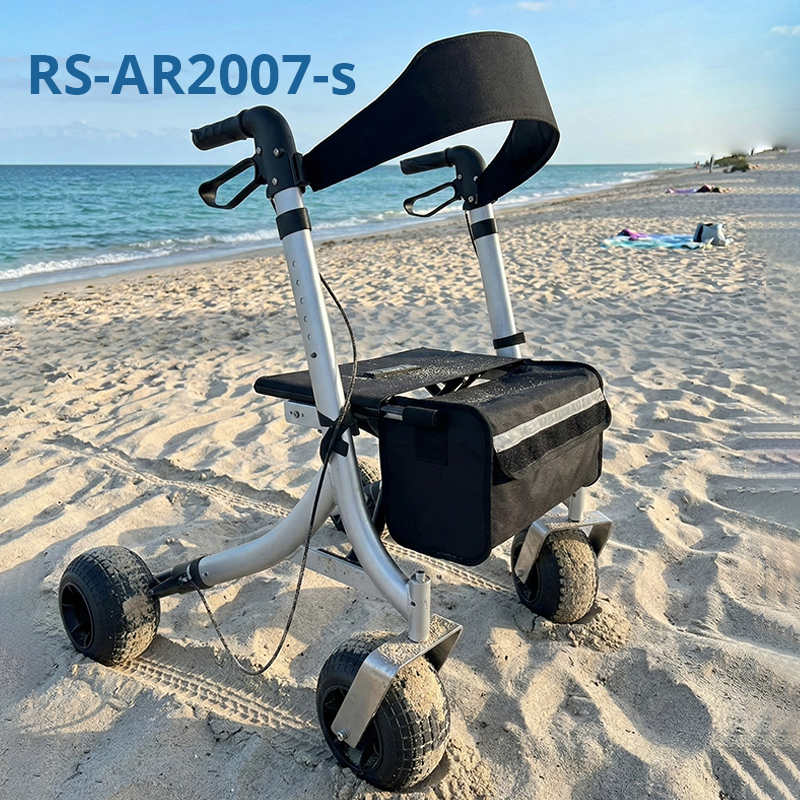 AR2007 Outdoor Rollator for Rehabilitation Patients Durable, Easy-to-Use, and Comfortable Mobility Solution for Outdoor Use