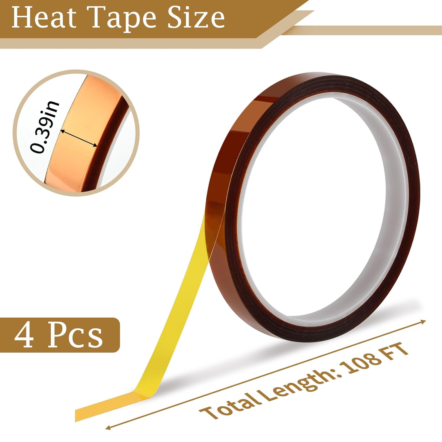 Precision Assembly Thermal Controlled Electronics Kapton Tape