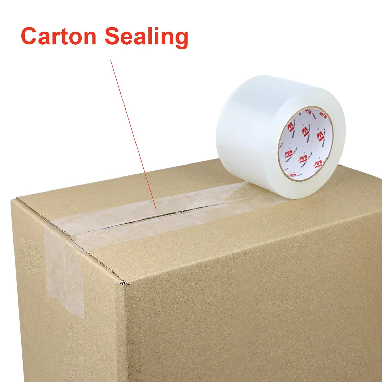 Eco-Friendly BOPP Transparent Tape - Custom Printing for Sustainable Packaging