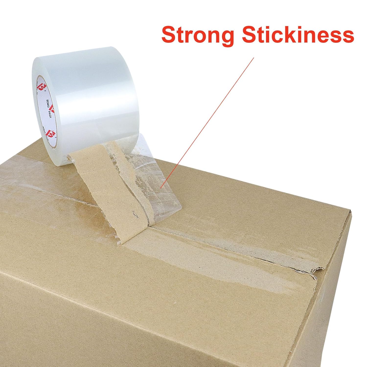 Eco-Friendly BOPP Transparent Tape - Custom Printing for Sustainable Packaging