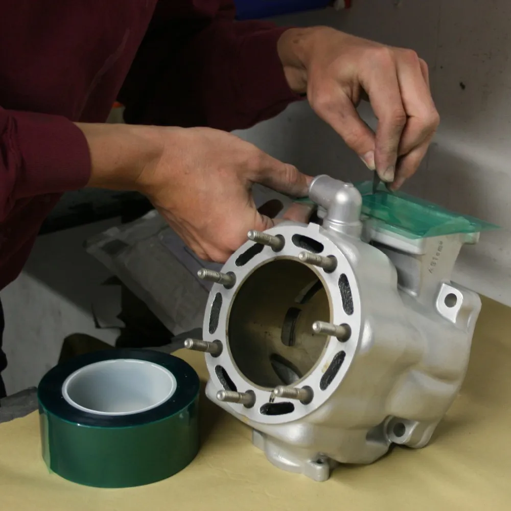Green Thermal Insulation Tape for Furnaces and Ovens