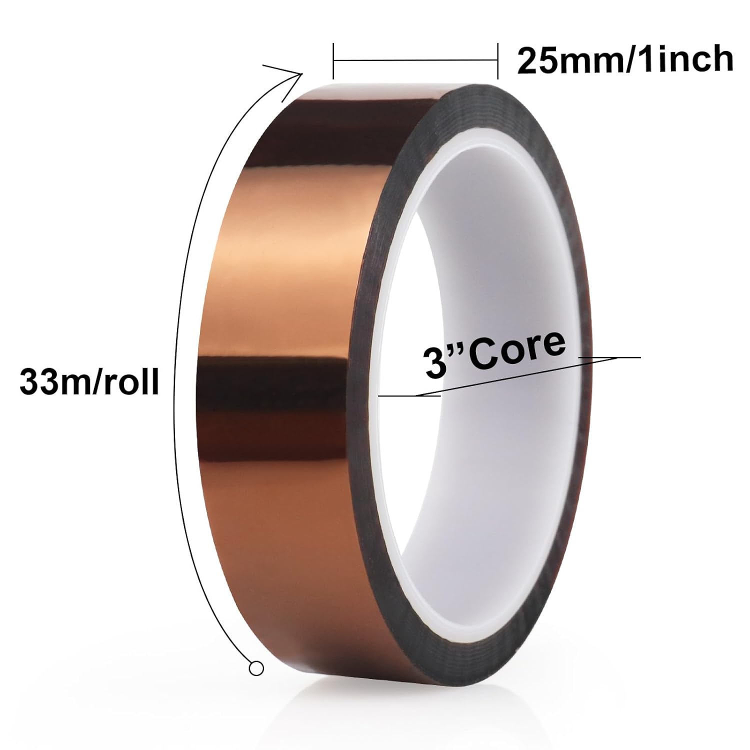 Tear-Resistant Gold Finger Tape - Reinforced Polyimide for Tough Jobs