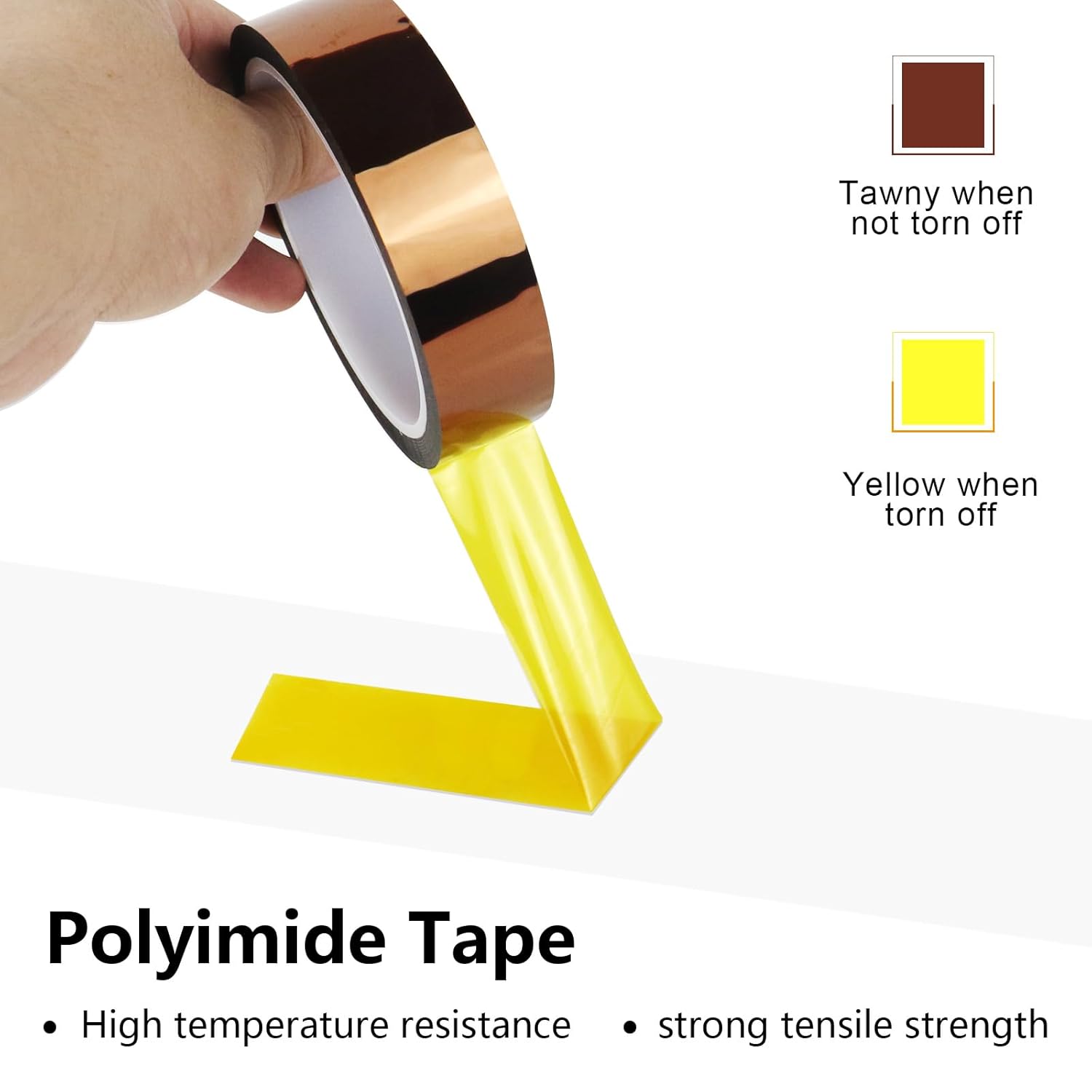 Best Seller | Gold Finger Kapton Tape | Premium Heat-Resistant | Black | PCB Assembly | 0.05-0.1mm | OEM Logo | https://www.lvmeikapton.com