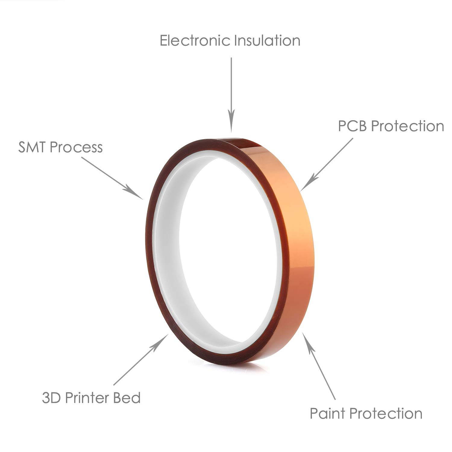 Tear-Resistant Gold Finger Tape - Reinforced Polyimide for Tough Jobs
