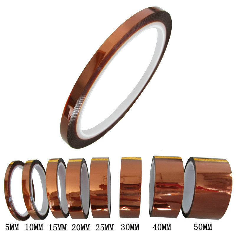 Durable Gold Finger Kapton Tape for Electronics - High Tensile Strength Polyimide