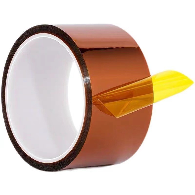 Best selling|Gold Finger High-Temp|Industrial Tough|Black|High-Voltage|Electrical Equipment|25mmx50m|OEM Design|https://www.lvmeikapton.com/