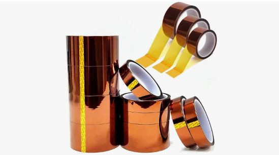 Best Selling|Gold Finger Kapton Tape|Anti-Solder Bridging|Amber|PCB Wave Soldering|Electronics Factory|25mm*33m|OEM/ODM|https://www.lvmeikapton.com/