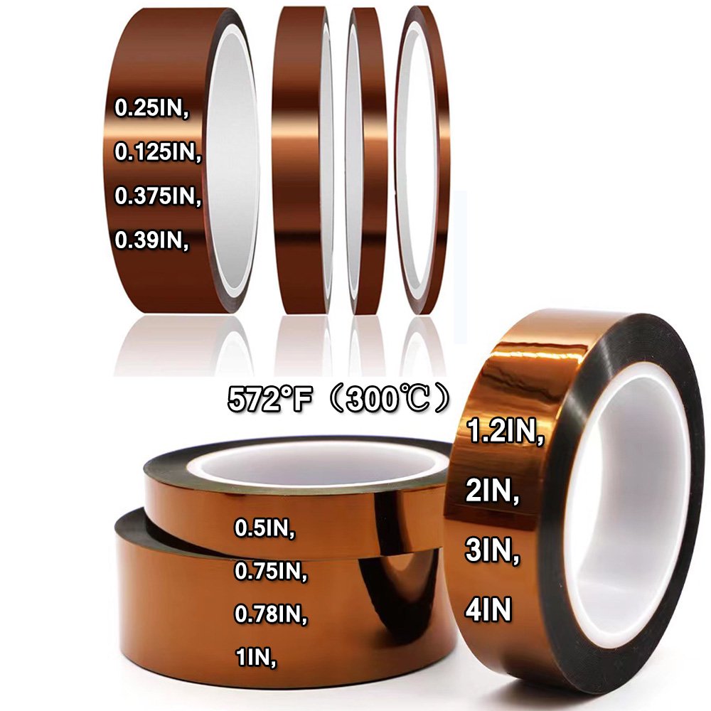 Best Seller | Kapton Polyimide Tape | Silver | Moisture Resistance | PCB Manufacturing | 1mm | Bulk Discounts | https://www.lvmeikapton.com