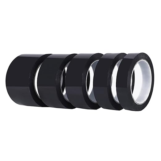 High Temperature Resistant Heat Transfer Thermal Sublimation BGA Electrical Pi Film Silicone Adhesive Black Kaptons Polyimide Tape