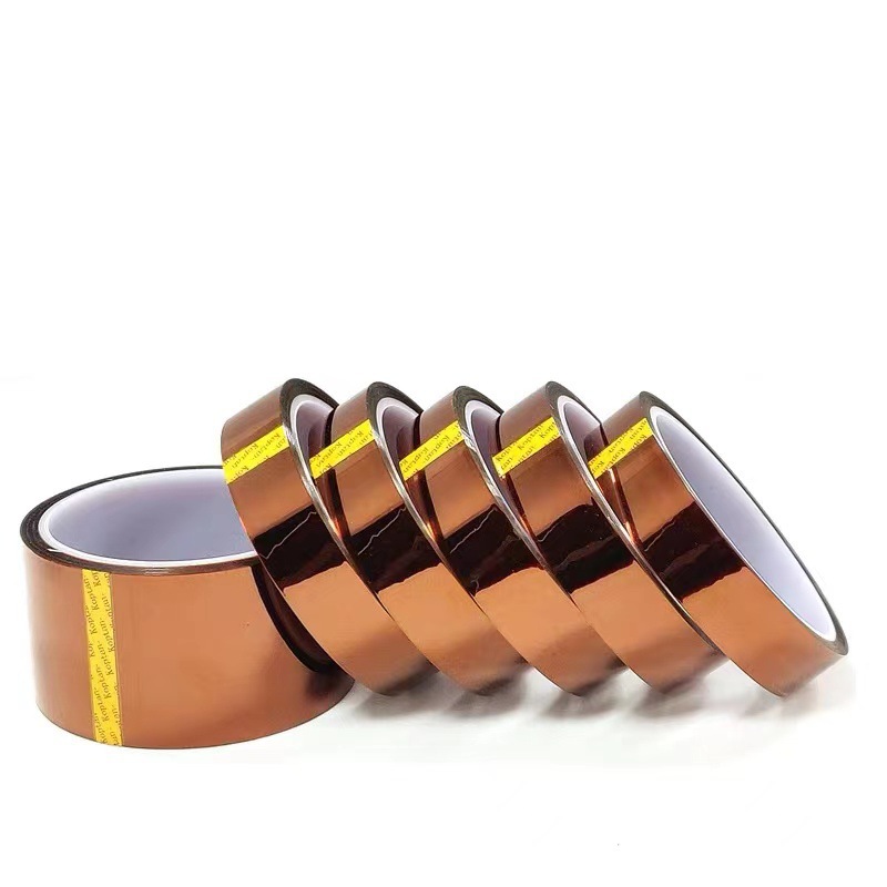 Best Selling|Gold Finger Kapton Tape|Industrial|Black|Aerospace Wiring, High-Voltage|Aerospace|3-300mm Width|Custom Sizes|https://www.lvmeikapton.com/
