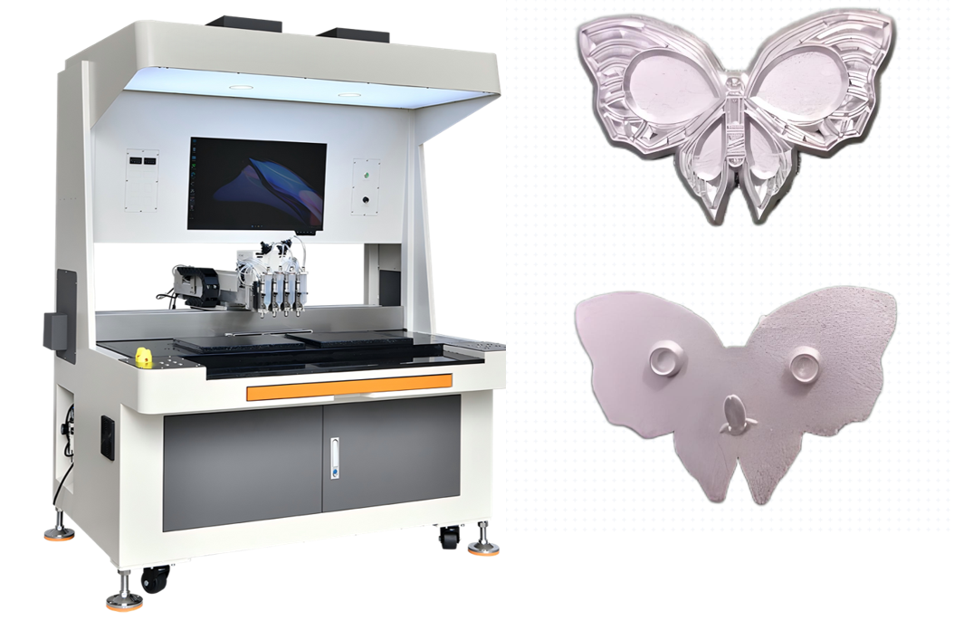 Designing the Future: AI Algorithm Designer Animal Enamel Pin Badge Filling Machine