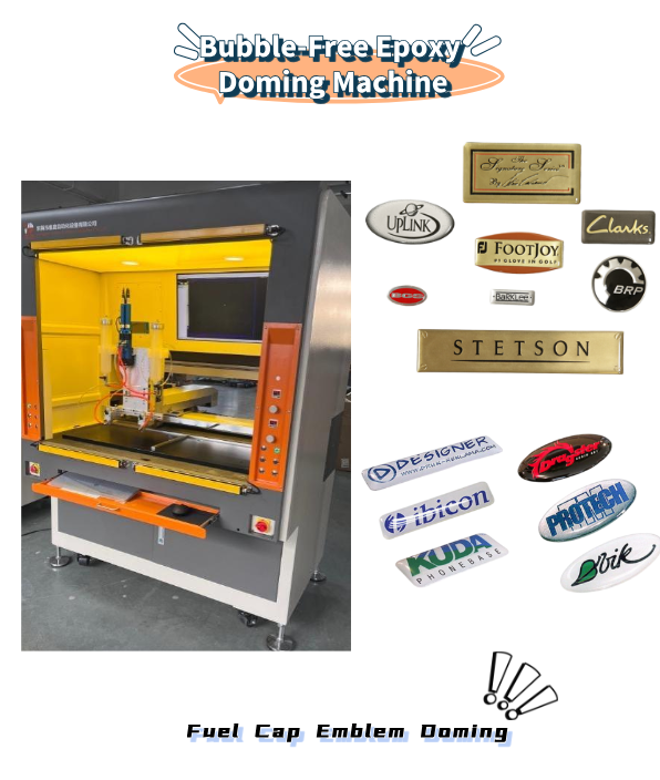 Bubble‑Free Epoxy Doming Machine for Auto Interior Trim Gluing