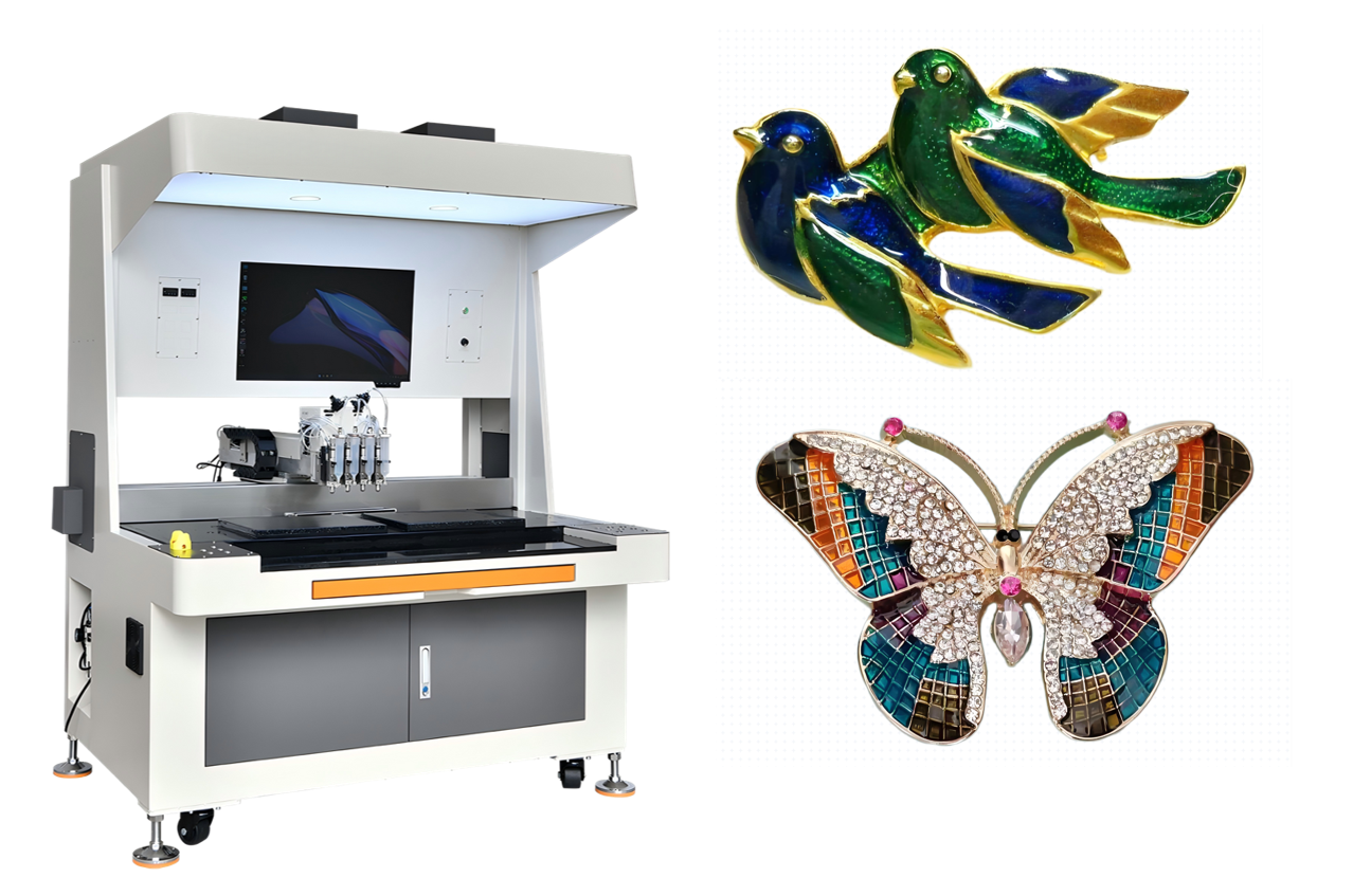 How to Perfect Your Brooch Craft: Animal Brooch Enamel Pin Badge Filling Machine