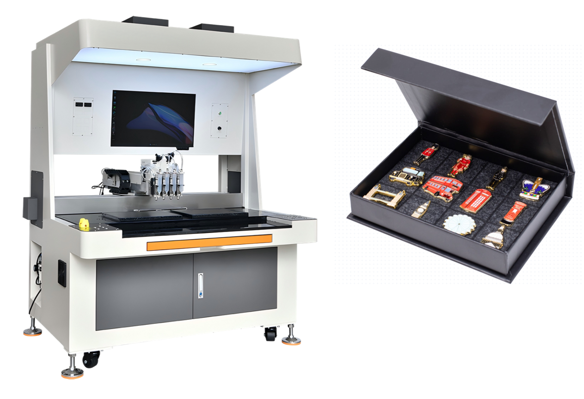 Why Every Premium Brand Needs a Designer Animal Enamel Pin Badge Filling Machine