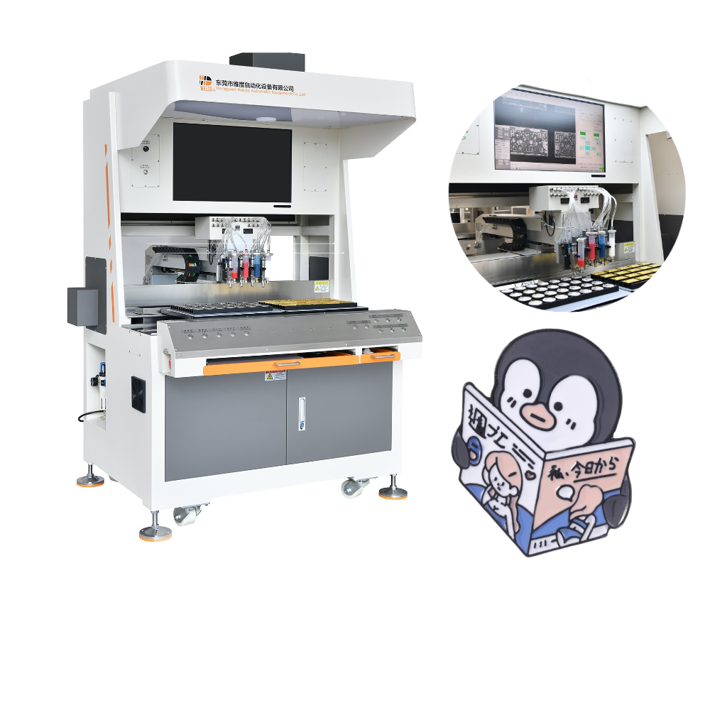ディズニーコレクションバッジエナメル着色機