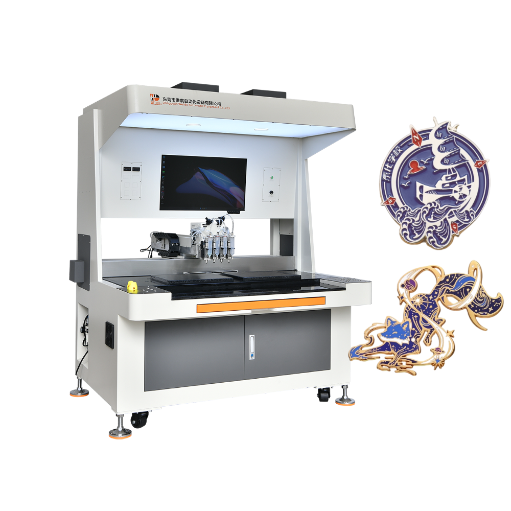 beach travel pin badge enamel pin badge filling machine