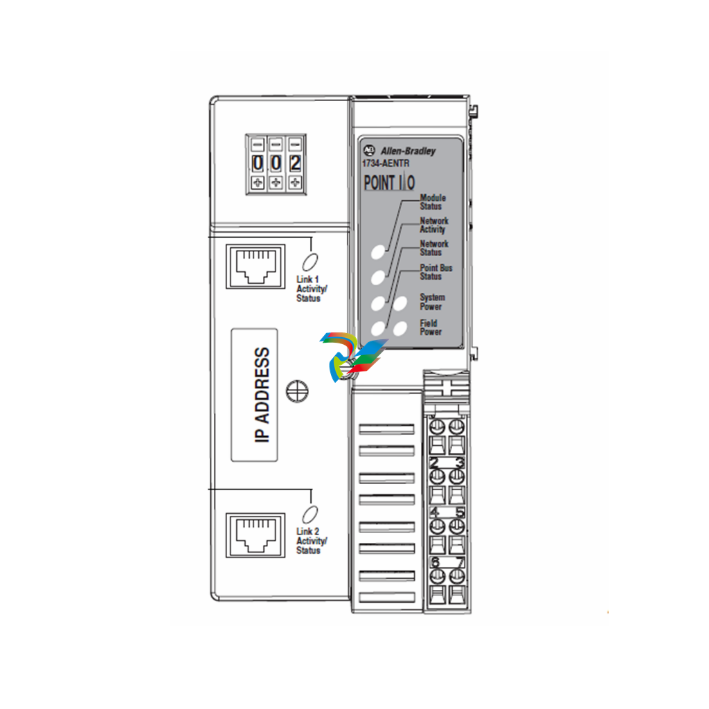 A-B 1746-ITB16 module Rockwell SLC 16 digital input