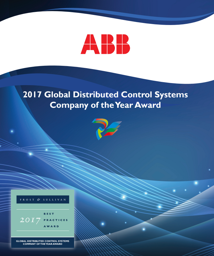 2017 Global Distributed Control Systems Company of the Year Award