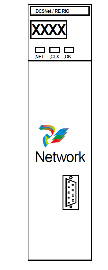 A-B 56AMXNB Remote I/O communication interface module