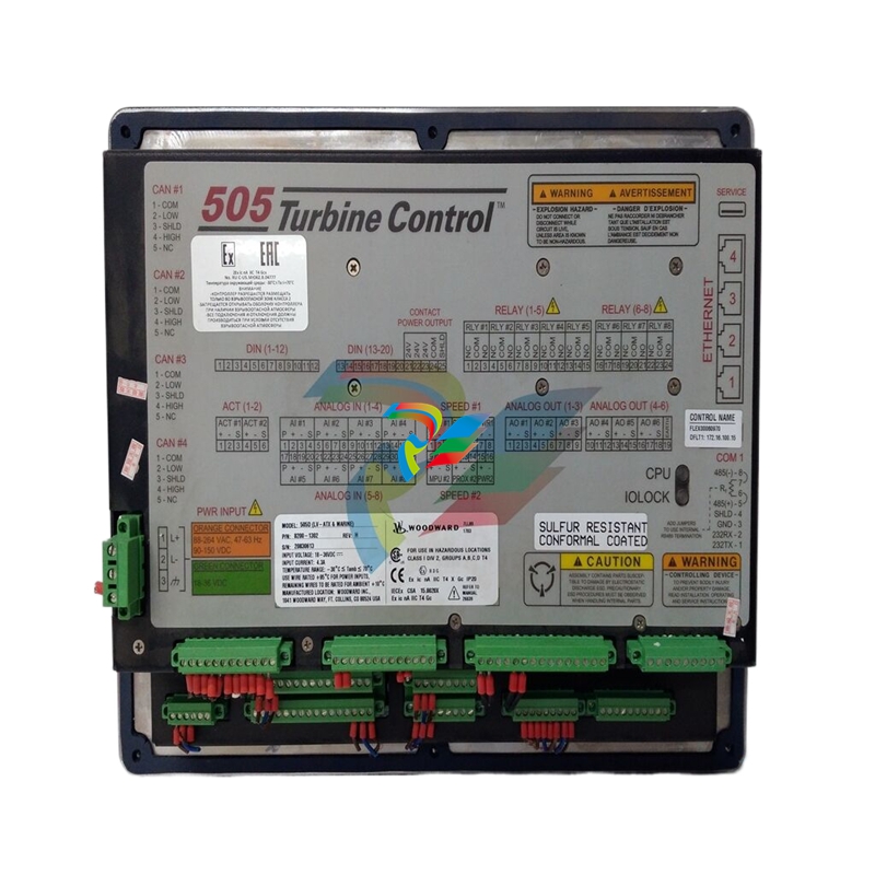 Woodward  8200-1331  505-DR - HVAC/DC, Ordinary Location