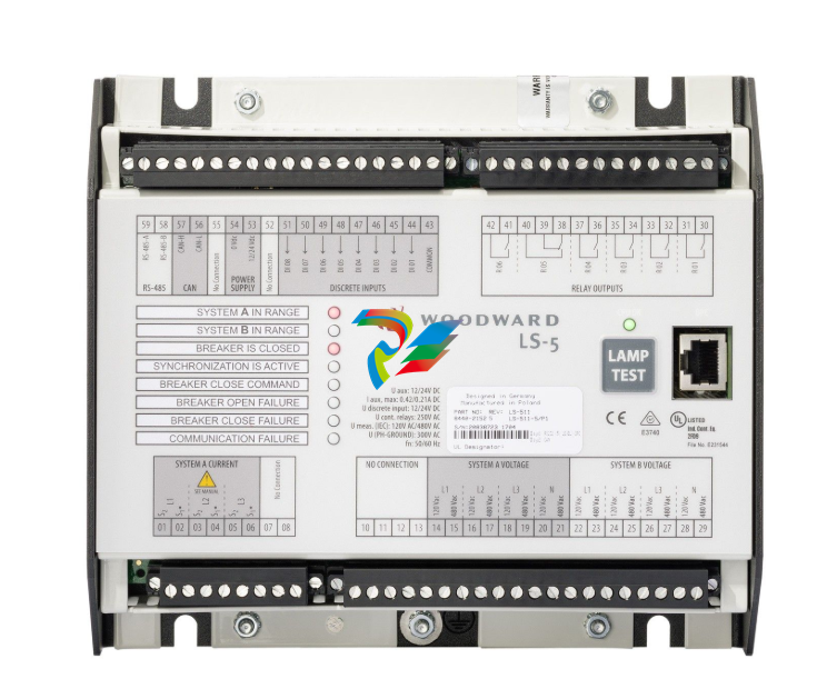 Woodward: CONTROL-LS-511-5/P1 8440-2152  Circuit Breaker Control & Protection