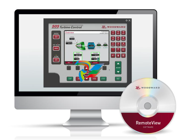 woodward   RemoteView Software License 8928-5311
