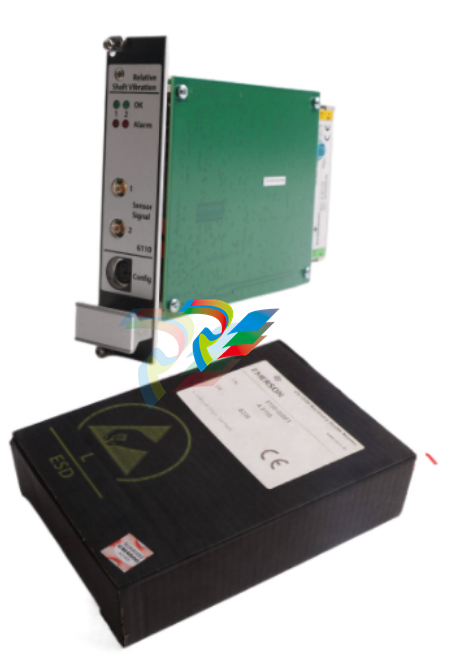 Emerson A6110 shaft Relative Vibration Monitor