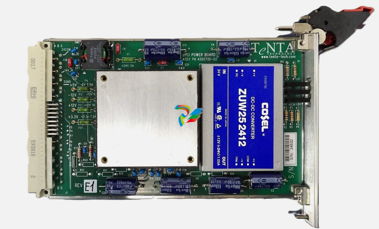 AMAT   AS00720-02  cPCI (CompactPCI) Power Supply PCB