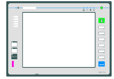 UniOP ETT-VGA  Human-machine interface touch unit
