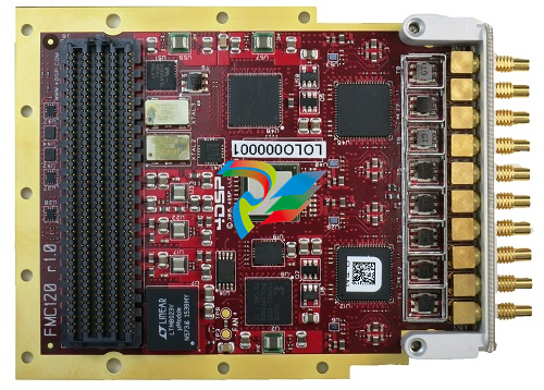 FMC120 FPGA Mezzanine Card Analog input and output