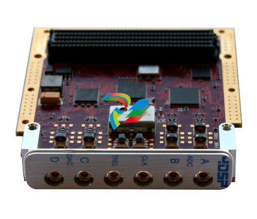 Abaco  FMC150 FPGA Mezzanine Card  Analog input and output