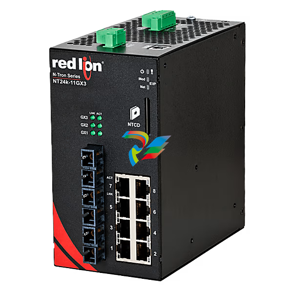 N-Tron® NT24K-11GX3-SC-PT Gigabit Industrial Ethernet Switch