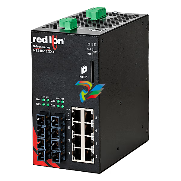 N-Tron® NT24K-12GX4-SC-80 Industrial Ethernet Switch