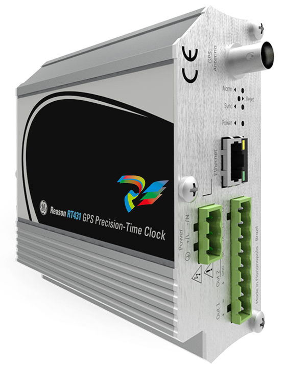 GE Reason RT431 GPS Precision-Time Clock 