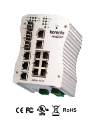 Unicom-JETNETJetNet 4510 Industrial 10-port Management Fast Ethernet Switch