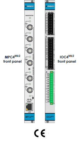parkerVM600Mk2 MPC4Mk2 + IOC4Mk2 machinery protection  modules