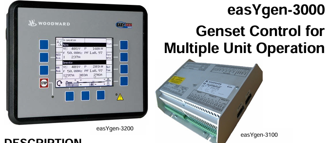 Woodward easYgen-3000 Genset Control for