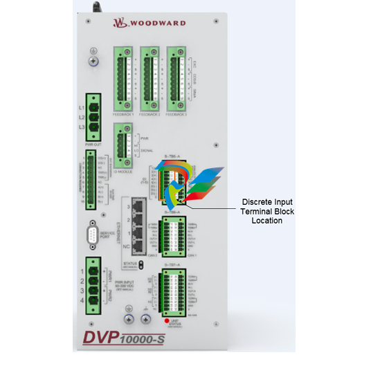 Woodward  High Output DVP, 10KW   TB Input/Output 8200-536
