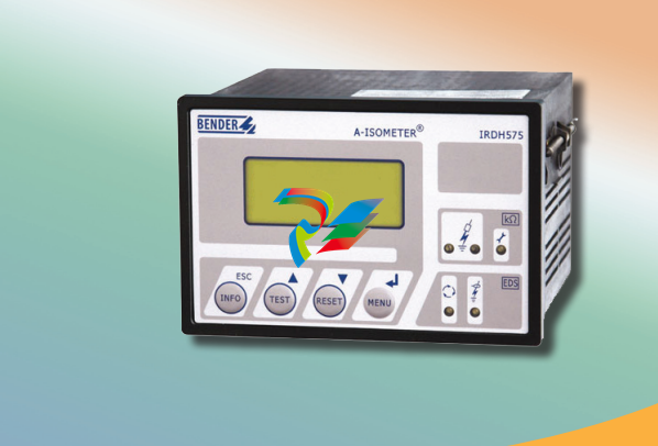 benderIRDH575 SeriesDigital Ground Fault Monitor / Ground Detector Controller for Ground Fault Location System Ungrounded (Floating) AC/DC Systems