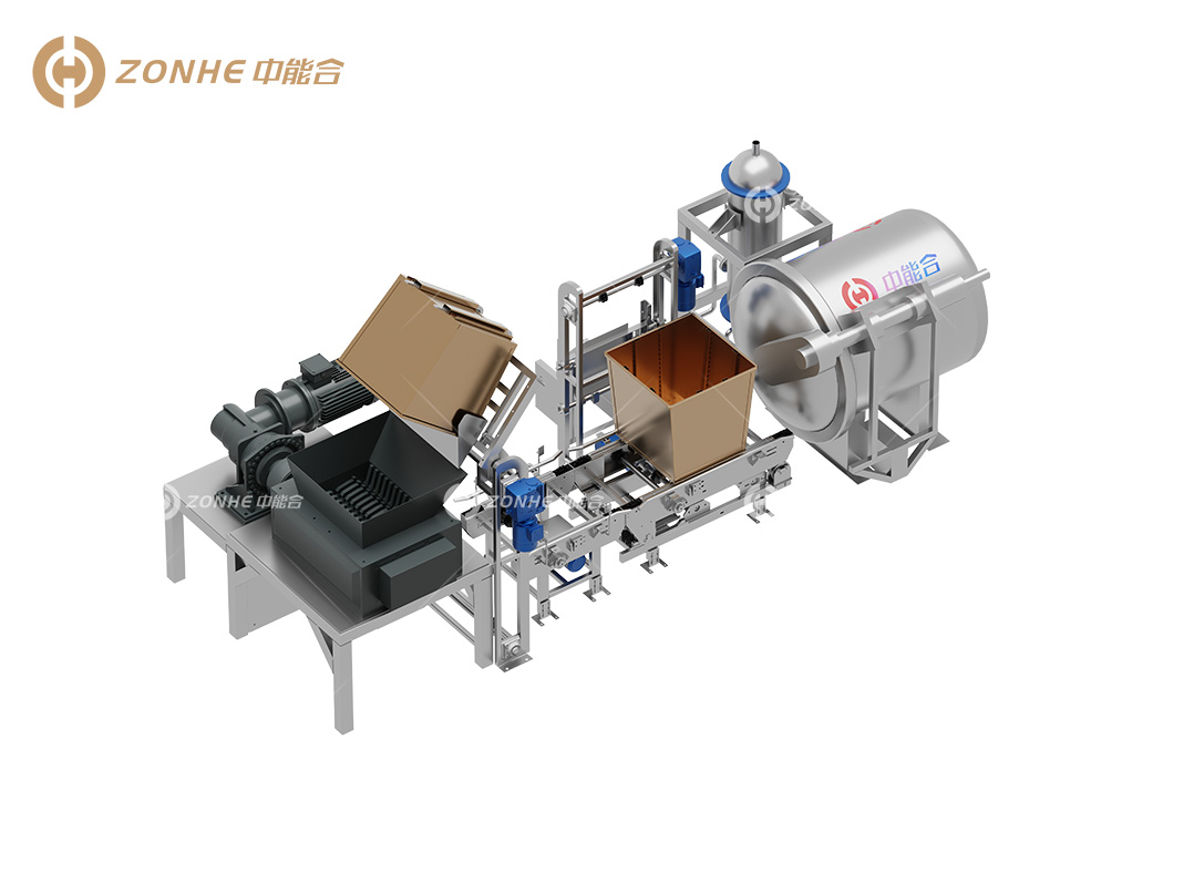 Fully automated small medical service disposal equipment