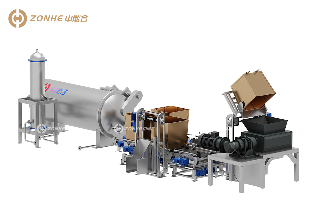 Small-scale fully automated medical waste disposal equipment 3-7t/d