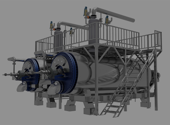 Slaughterhouse waste treatment equipment meat bone meal animal poultry feed production line