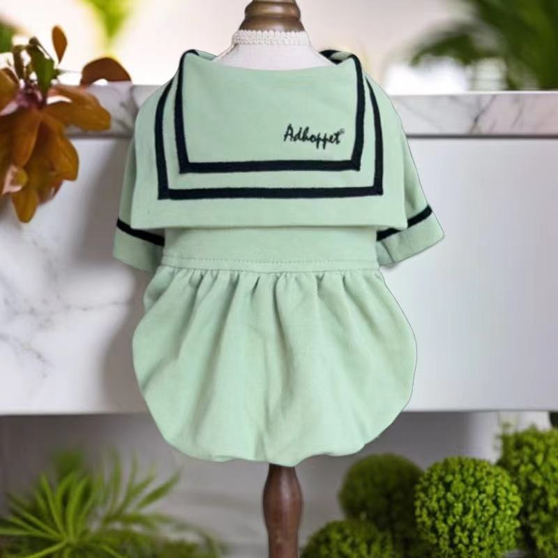 Anti-mosquito small dog sailor suit(AD-A03)