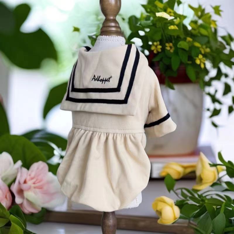 Anti-mosquito small dog sailor suit(AD-A01)