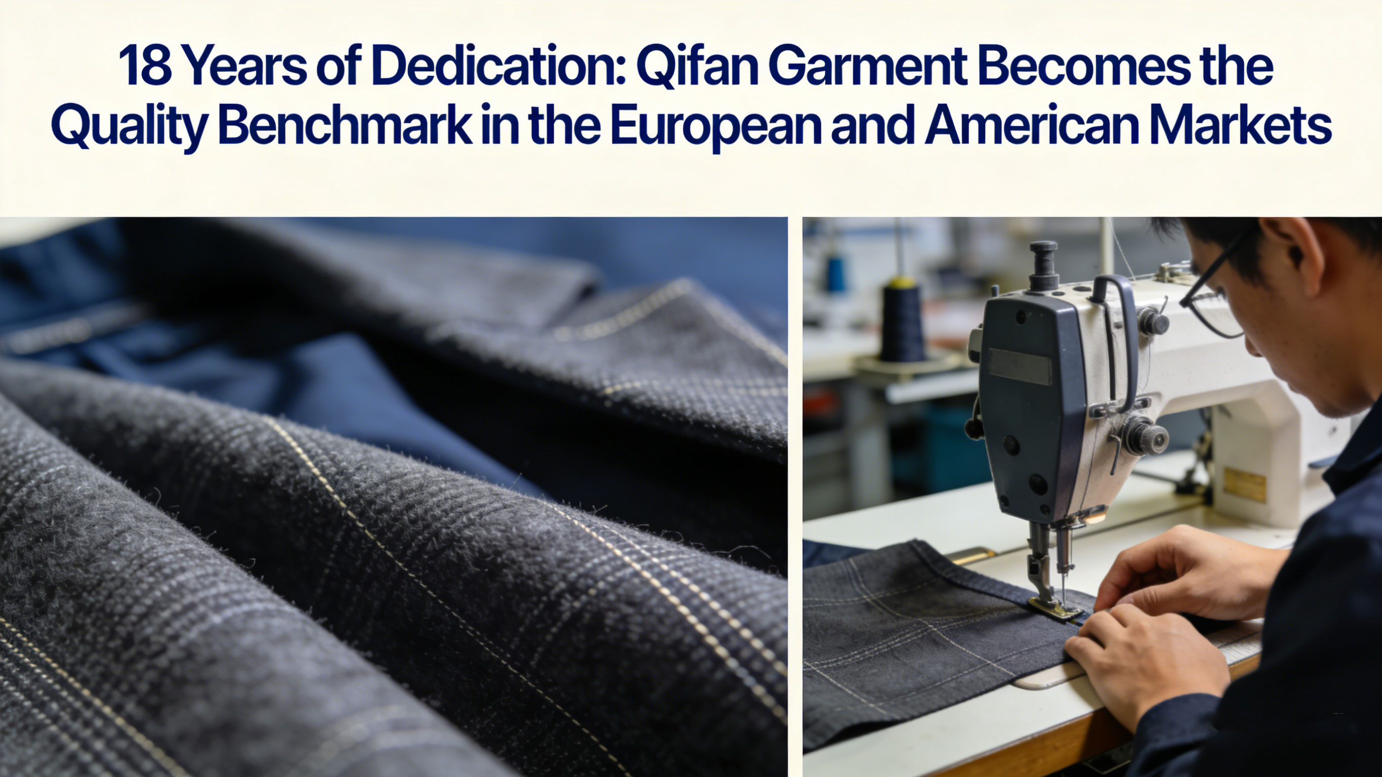 18 Years of Dedication to the Apparel Industry, Qifan Apparel Becomes the Quality Benchmark in the European and American Markets