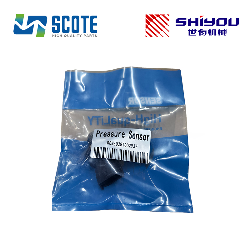 SCOTE 0281002937 Common Rail Fuel Injection Pressure Sensor Switch Excavator KOMATSU PC240-8 Spare Parts 0281006364 0281002930 028102706 5297641 5260246 3974092 504152959 504247741