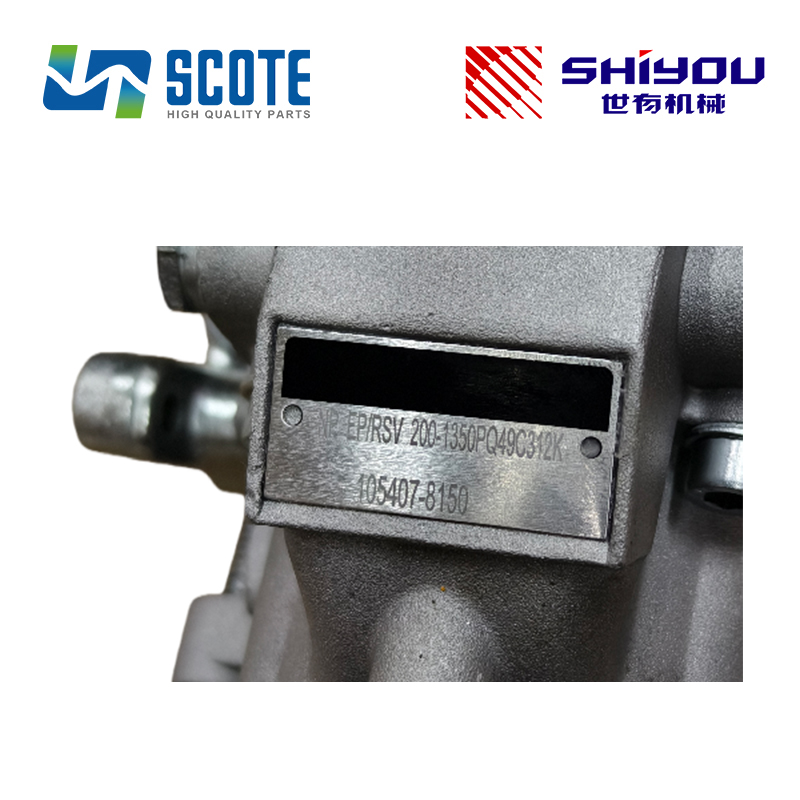 SCOTE 106671-6650 1066716650 1-15603454-0 1156034540 High Pressure Diesel Engine Fuel Injection Pump for ISUZU Engine 6WG1 HITACHI Excavator ZX450