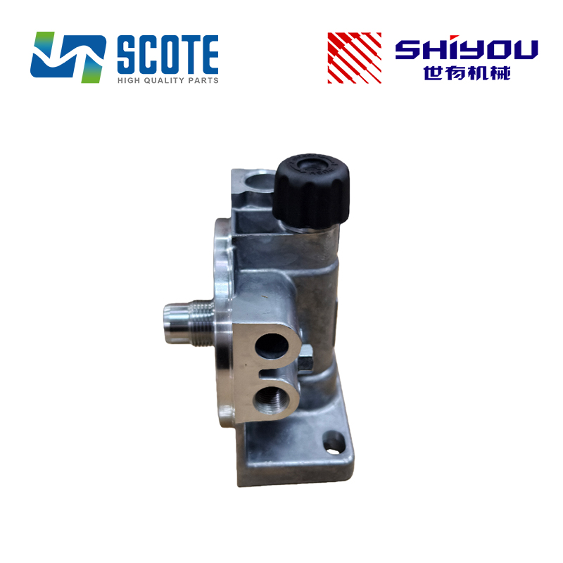 SCOTE 11110702 11110708 Fuel Filter Housing Filter Holder F00625 F00626 for Excavator VOLVO EC210B EC290B EC140 Aftermarket Part